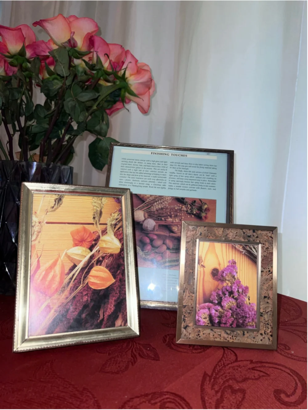 VTG Brass Gold Tone Picture Frame One Size Gold 4x6